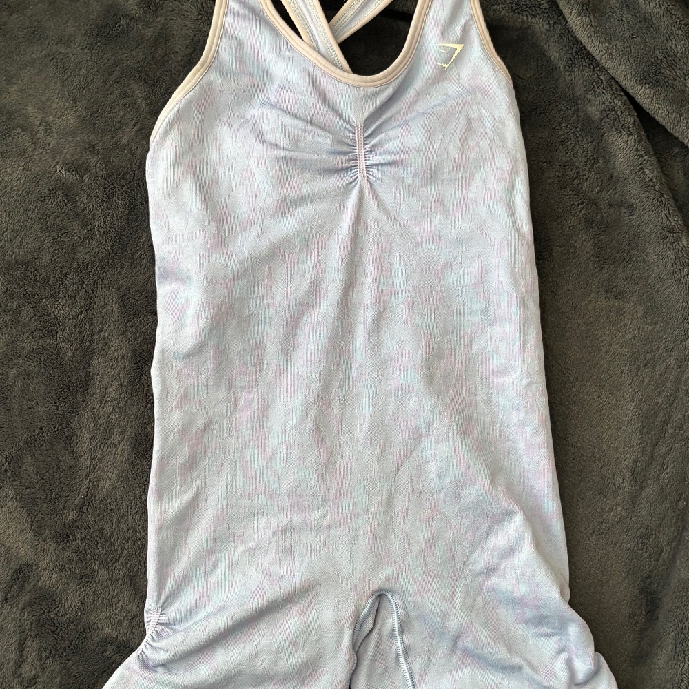 Gymshark Light Lavender Cross-Back Romper